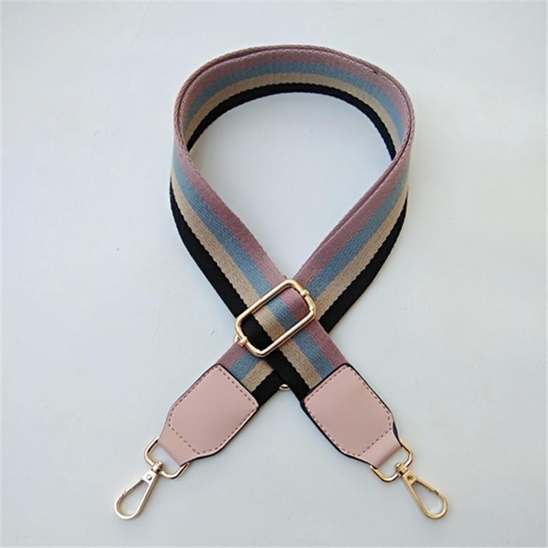 Colored Stripe Shoulder Strap Replacement for Women's Bags