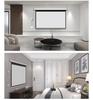 Electric HD Projection Screen: Wall/Ceiling-Mount, Retractable, Remote-Controlled, Voice-Activated, Light-Resistant for Office/Conference Use.