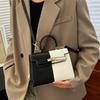 Pinkley Women's Bag 2026 New Fashion Contrasting Color Handbag One Shoulder Oblique Span Women's Bag