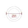 100pcs Motorcycle O-Rings Drain Plug Dealing Rings for Harley Softail XL883 1200 Dyna