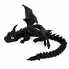 High-Quality 3D High-Quality Printed High-Quality Winged High-Quality Carriage Fantasy creature Decorative Figure Play sets High-Quality Rotatable