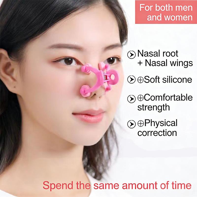 Nose Shaper Clip Nose Up Lifting Shaping Bridge Straightening Slimmer Device Silicone Nose Slimmer Beauty Tools