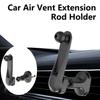 Suporte de Telefone Braço de Extensão de Junta Cabeça de Esfera de 17mm Suporte Adaptador Haste de Extensão para Saída de Ar de Carro Haste Extensora Rotativa