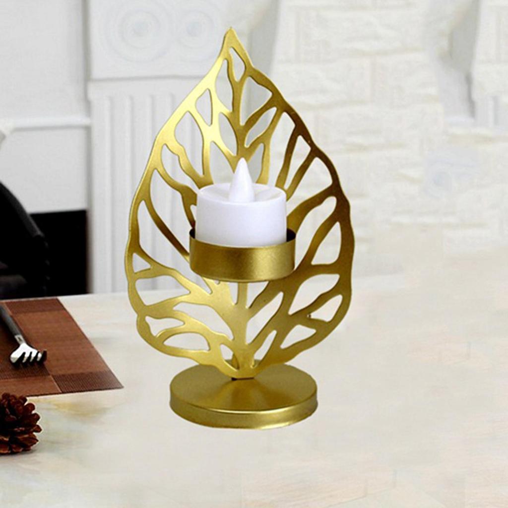 Wrought Iron Candle Holder, Creative Candle Holder for Romantic Wedding, Home