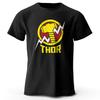 Men's The Hero Thor Printed T Shirt 100% Cotton Oversized Classic Vintage Graphic Tees for Men Women Summer Tops
