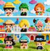 New Anime Piece Micro Action Figure Block Chopper 3d Anime Model Assembly Mini Diy Accessories Toys Surprise Gift For Fans