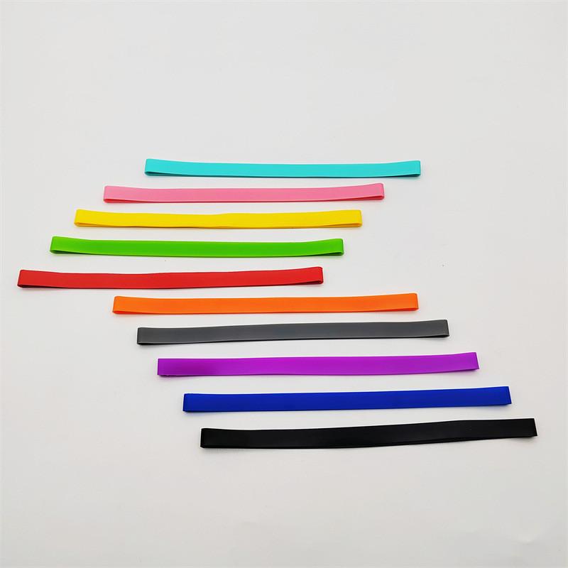 Mehrfarbige Silikonkordel-Bündel für Campingausrüstung und Reisezubehör