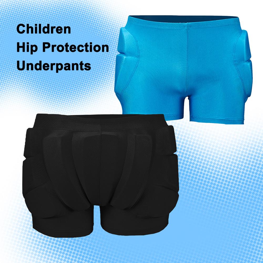 Kids Hip Protection Shorts Fit Breathable Hip Support Shorts Portable Skate Protective Underpants Lightweight for Extreme Sports