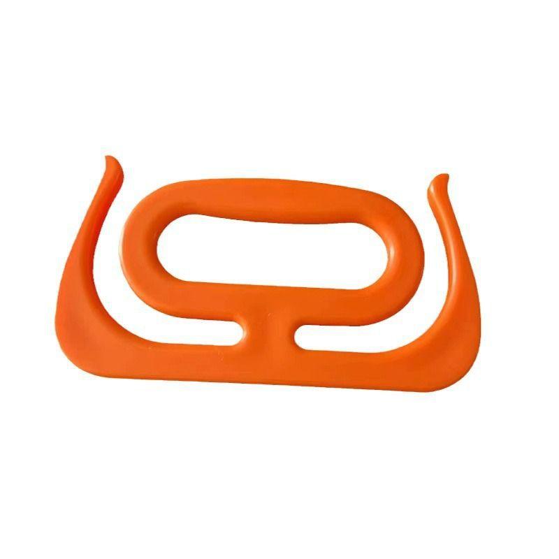 Portaborsa Ergonomico Portatile con Design Anti-Pizzico Arancione Vivace