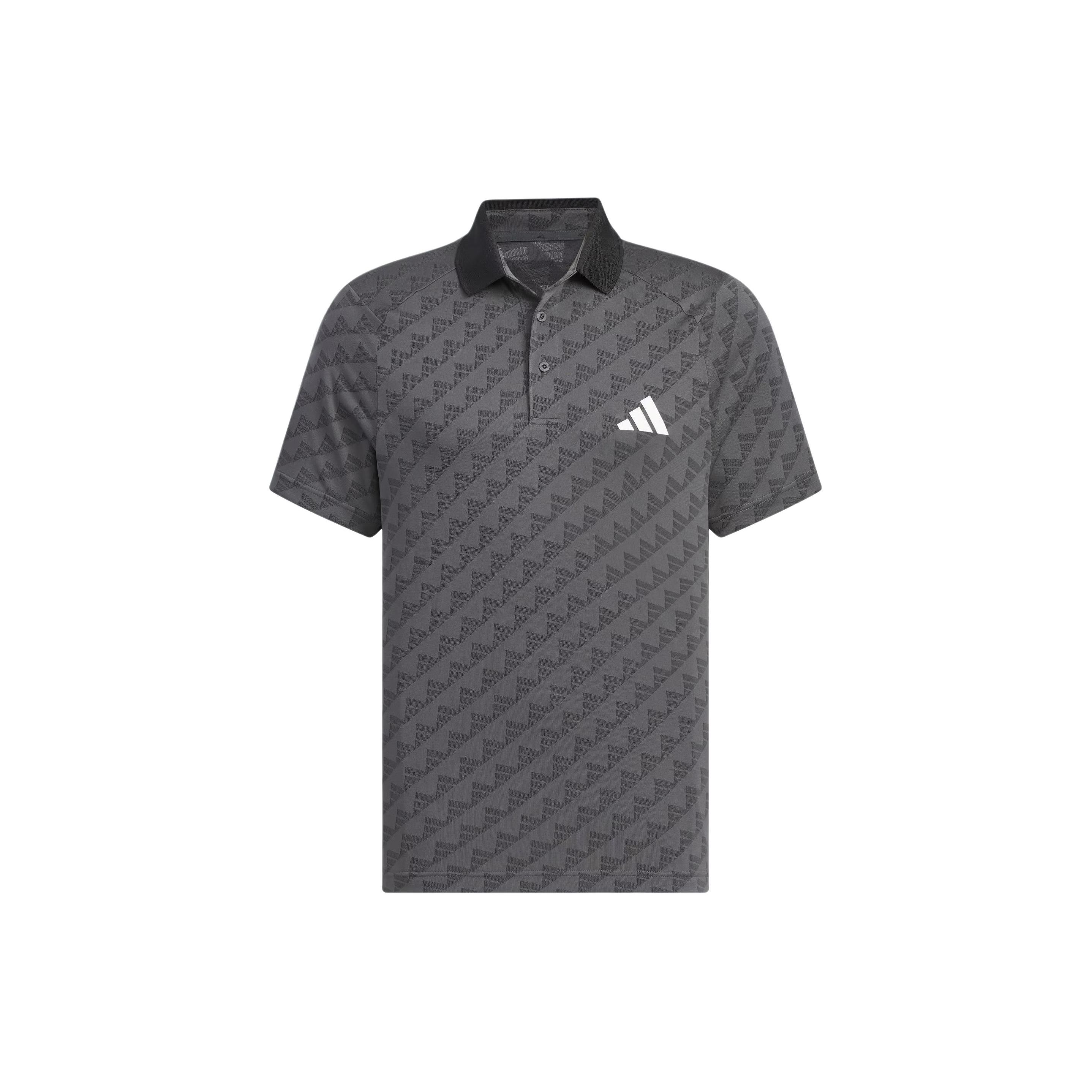 

Adidas Рубашка поло Heat.Rdy Jacquard Мужские рубашки поло Темно-серый IN2796 L