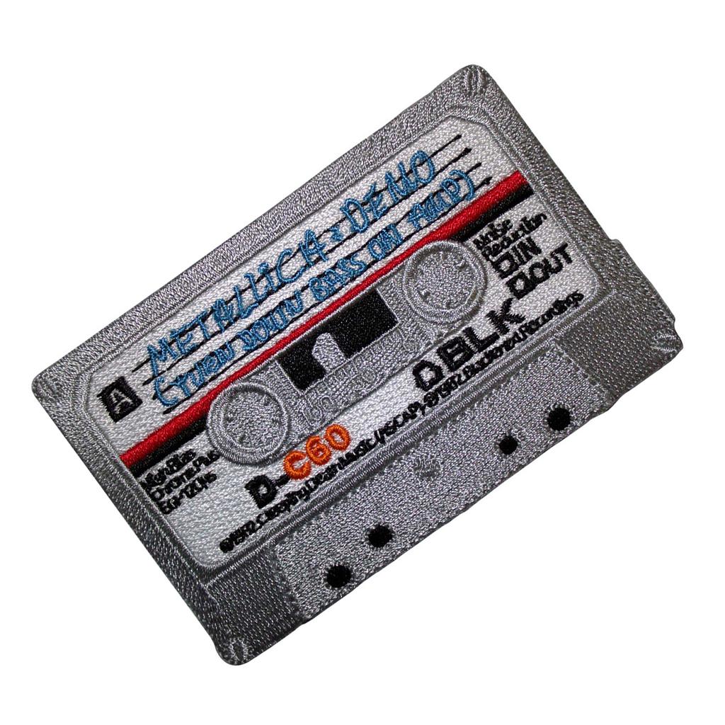 Metallica No Life ´Til Leather Woven Iron On Patch