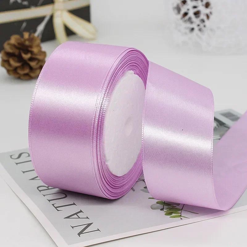 1 Volume 22 Meters Silk Satin Ribbons for Crafts Bow Handmade DIY Gift Wrap Party Wedding Decorative 6/10/15/20/25/40/50mm Tape