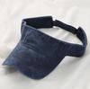 Unisex Korean Style Outdoor Washed Denim Baseball Cap with Sunshade