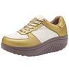 Fashion Fashion Ladies Women'S Shoes Sport Sequins Wedges Shoes Shake Silver Comfortable Sport Jogging Tennis Lace-Up Running Sneakers