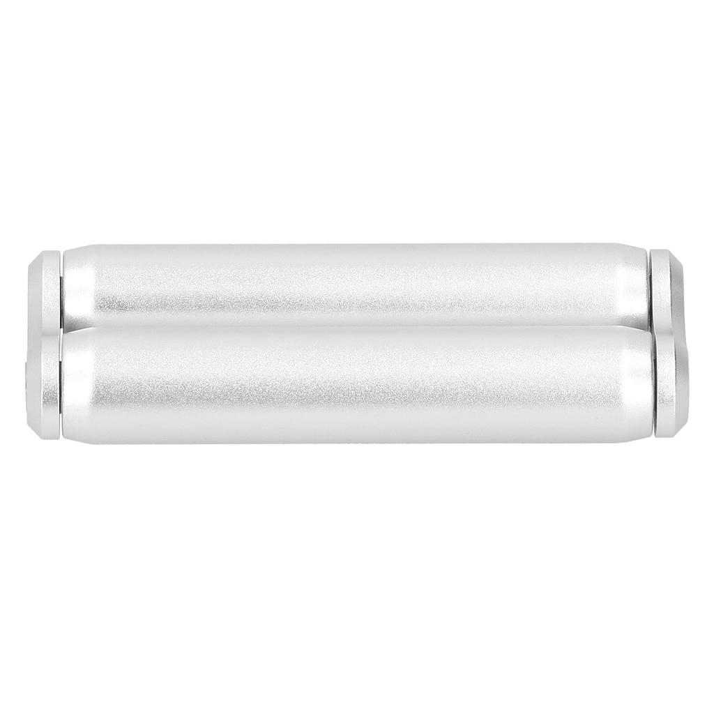 Hand Finger Massage Stress Relief Roller Alloy Fingertip Decompression Toy Silver