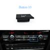 Dashboard AC Button Air Conditioning Venlitation Temperature Control Cap Repair Kit For BMW X3 F25 2014-2017 X4 F26 2013-2018