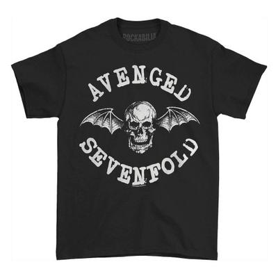 Avenged Sevenfold Unisex-T-Shirt für Erwachsene Deathbat