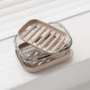 Soap Dispenser With Cover Double Layer Drainage Box Bathroom Organizer For Home Use