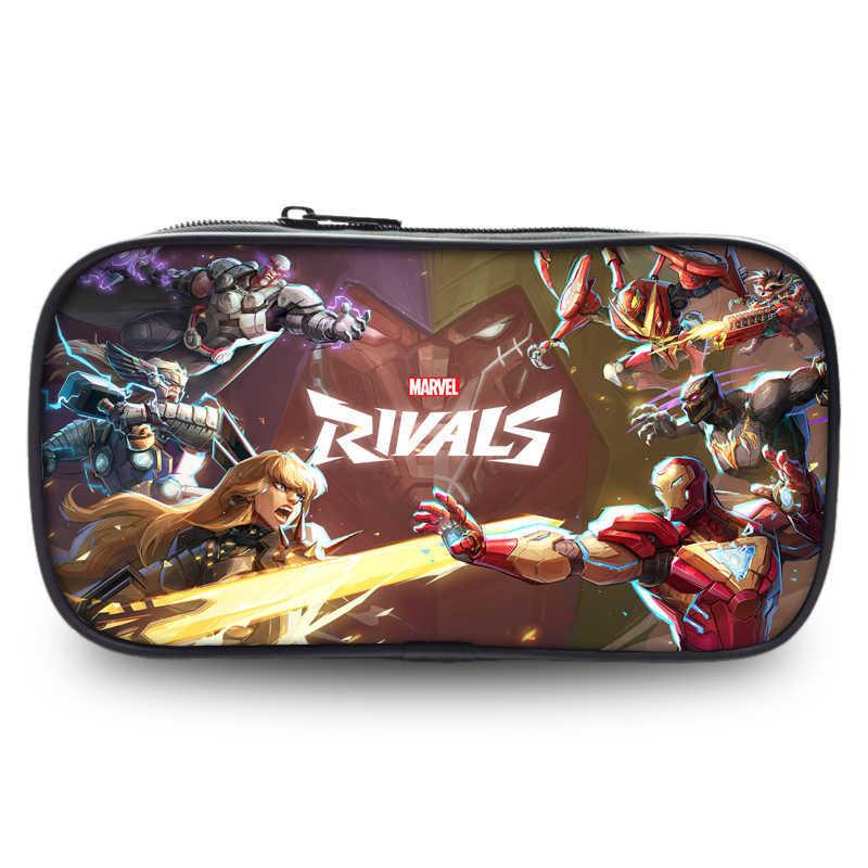 Marvel Rivals Pencil Case Large Capacity Student Stationery Organizer For Kids