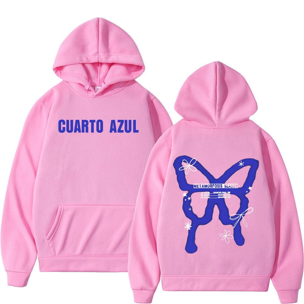 Butterfly Aitana Graphic Hoodie Men Women Hip-hop Harajuku Pullover Long-sleeved Winter Loose Casual Aesthetic Trendy Sweatshirt
