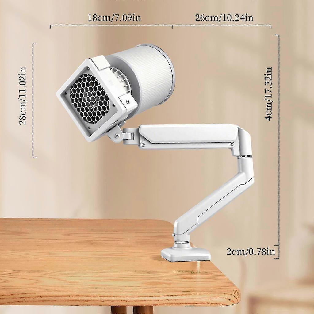 Profesionální odsavač prachu na nehty s LED světlem, 99% zachycení, Silné sání, Stolní montáž pro salon