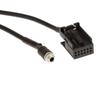 1.5M PVC Audio Adapter Cable Stereo Connector Aux Input for Car Head Unit E85 E86 E83 Models