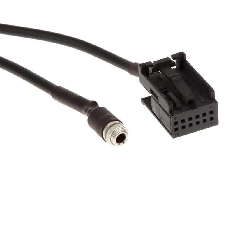 1.5M PVC Audio Adapter Cable Stereo Connector Aux Input for Car Head Unit E85 E86 E83 Models