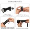 51 High-power LED UV Led Torch Portable Design Ultraviolet Flashlight UV Flashlight  Resin Curing