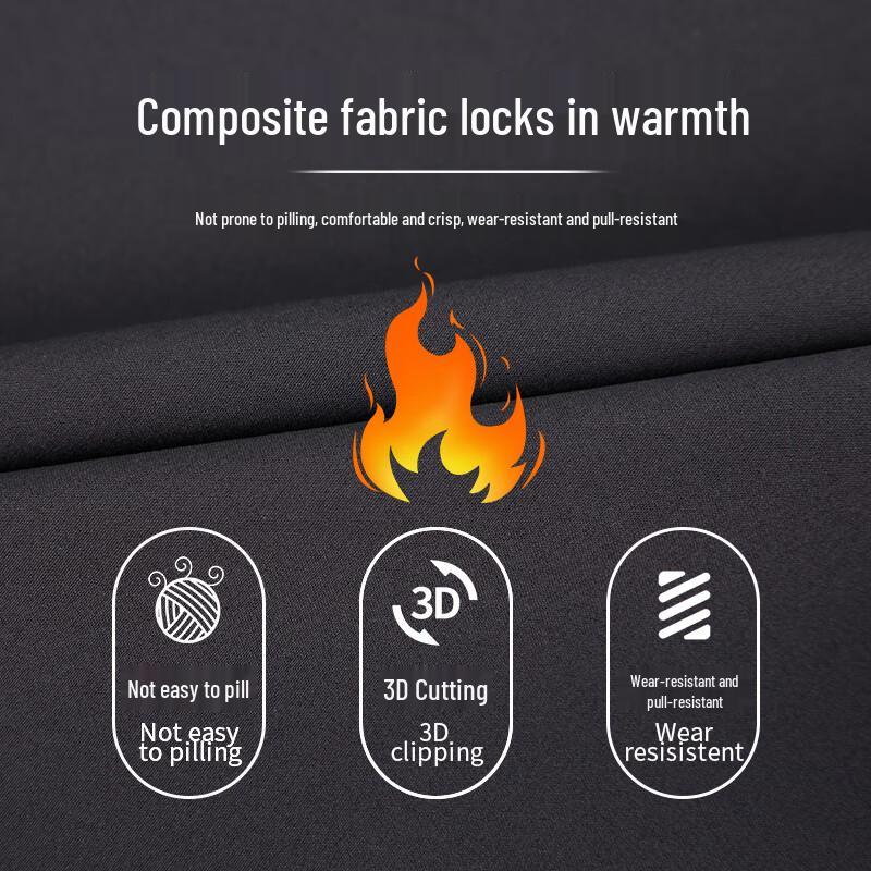 Caizi Men's Business Casual Stretch Wrinkle-Resistant Trousers