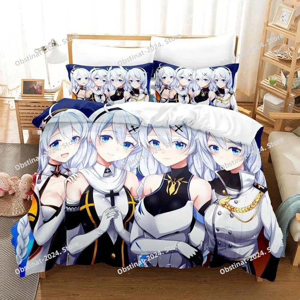 New 3d Anime Honkai Impact 3rd Bedding Set Print With Pillowcase Bed Duvet Cover Soft Single Double Queen Super King Size