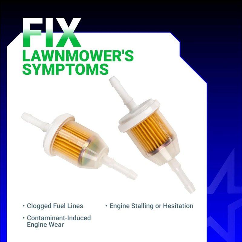 For 1/4 And 5/16 Fuel Line Compatible Fuel Filter 10 Pcs AM116304- For Kohler 25-050-03-S 25-050-08-S 25 050 22-S Fuel Filters5