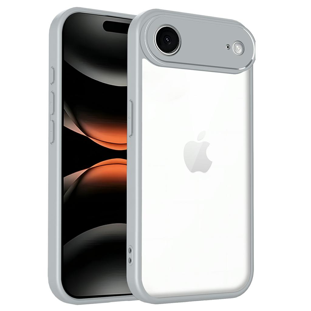 For iPhone 17 Air Case Matte Skin Touch Clear PC+TPU Shockproof Phone Back Cover