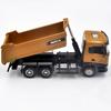 1:50 Alloy Articulated Dump Truck Model Toy High Imitation Alloy Engineering Truck Model Metal Die-casting Wholesale