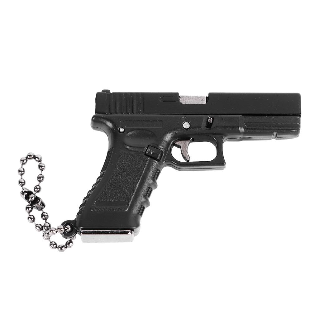 1:3 Scale G17 Keychain High Simulation Decoration Alloy G17 Model Key   for Daily Use