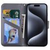 For iPhone 15 Pro Max Cover Cute Animal Pattern Leather Wallet Stand Cell Phone Case