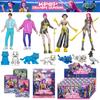 1-24 Stück Anime kpop Dämonenjäger Figur k-Pop Dämonenjäger Rumi Mira Zoey Tiger Statuette Spielzeug Tischdekoration Schmuck Geschenke