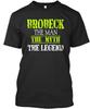 Brobeck Man T-Shirt Made In the USA Size S To 5XL