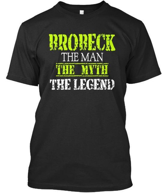 Brobeck Man T-Shirt Made in the USA Size S to 5XL 4XL