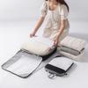 5 Piece Storage Bags Compression Packing Cube Travel Storage Bag Luggage Clothing Storage Set