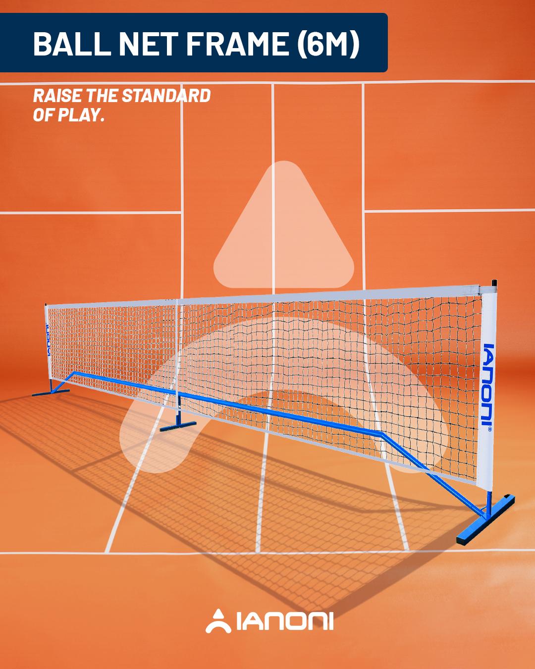 IANONI 6m PE Racket Nets Pickleball Paddle Net