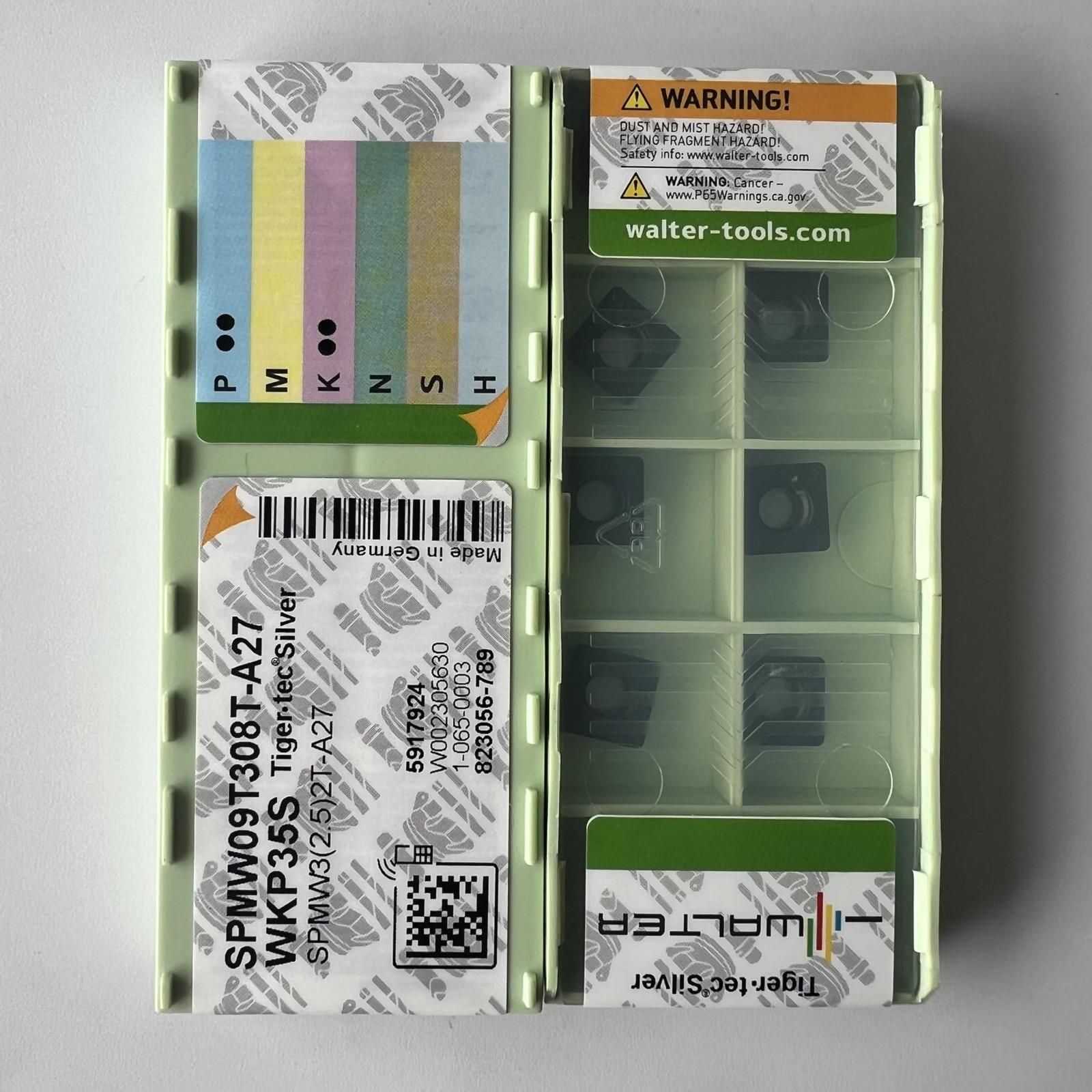 

WALTER / SPMW09T308T-A27 WKP35S / Carbide CNC Blade 10 Pcs
