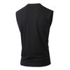 Ärmelloses Henley-Hemd für Herren mit Knopfleiste, Rundhalsausschnitt, lässig, Muskelpassform, mit Brusttasche für Sommerliche Outdoor-Aktivitäten