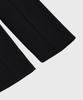 LEMAIN SECOND Easy Semi-Wide Elastic Waist Slacks [Black]