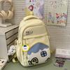 Japan and South Korea large-capacity trendy backpack fashionable and cute junior high school student schoolbag high-value student backpack