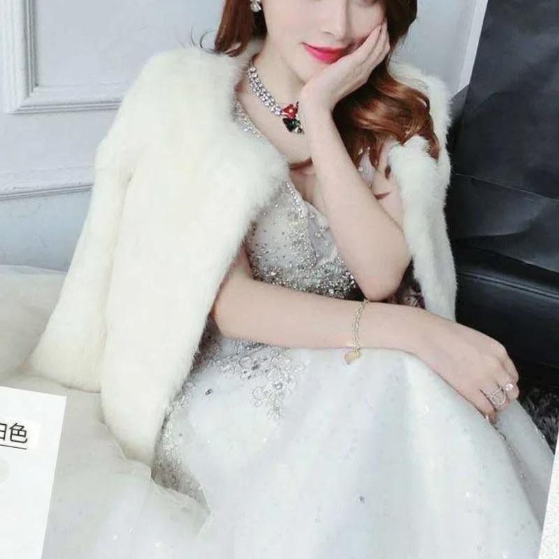 Autumn Winter New Women Faux Fur Coats Korean Fashion All-match Solid Pockets Thicken Fox Fur Cardigan Slim Short Jackets Tops