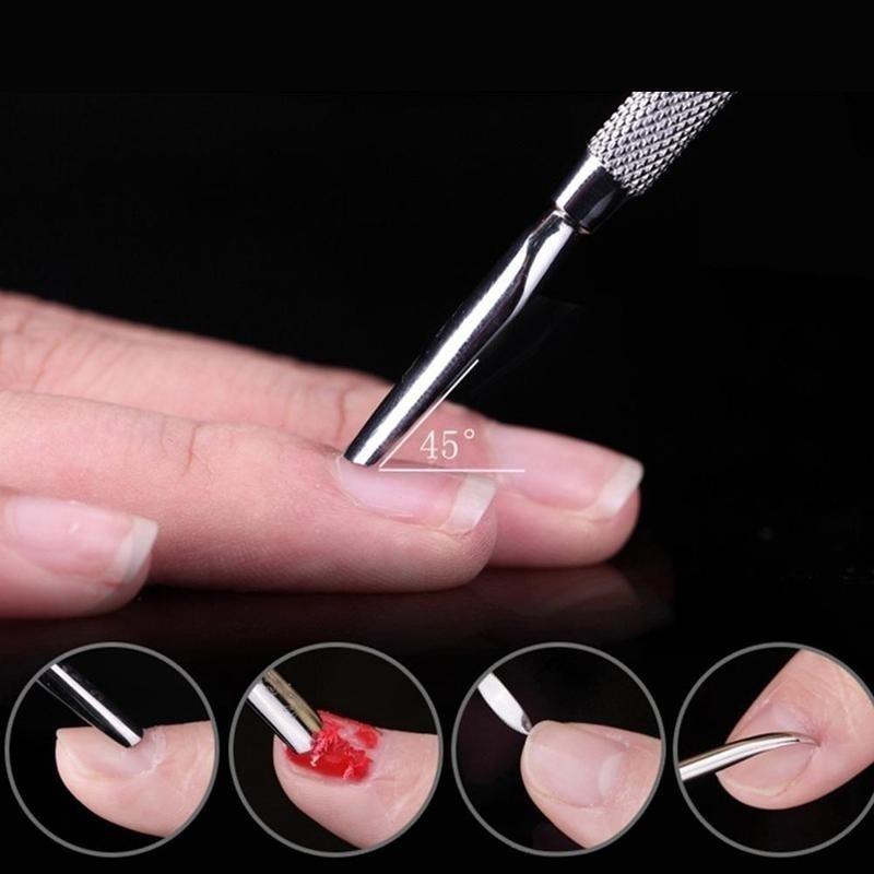 3Pcs Kits Pedicure Finger Remove Dead Skin Manicure Cuticle Tool Nail Care