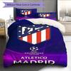 Ensemble couette et taies d'oreiller Atleti Décoration de maison Cadeau d'anniversaire (1 housse de couette + 2 taies d'oreiller, sans garniture.)