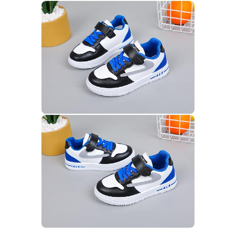 Children's Leather Panel Shoes Spring and Autumn New Boys' Sports Shoes Girls' Shoes Korean Style Student Single Shoes Casual Shoes