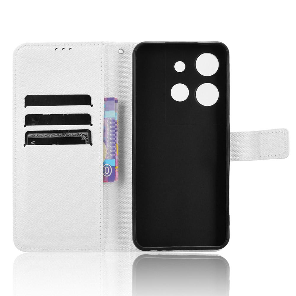 For TCL 503 Case PU Leather Diamond Texture Wallet Phone Cover