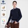 Navigare 2026 A/W Women's 100% Wool Round Neck Sweater